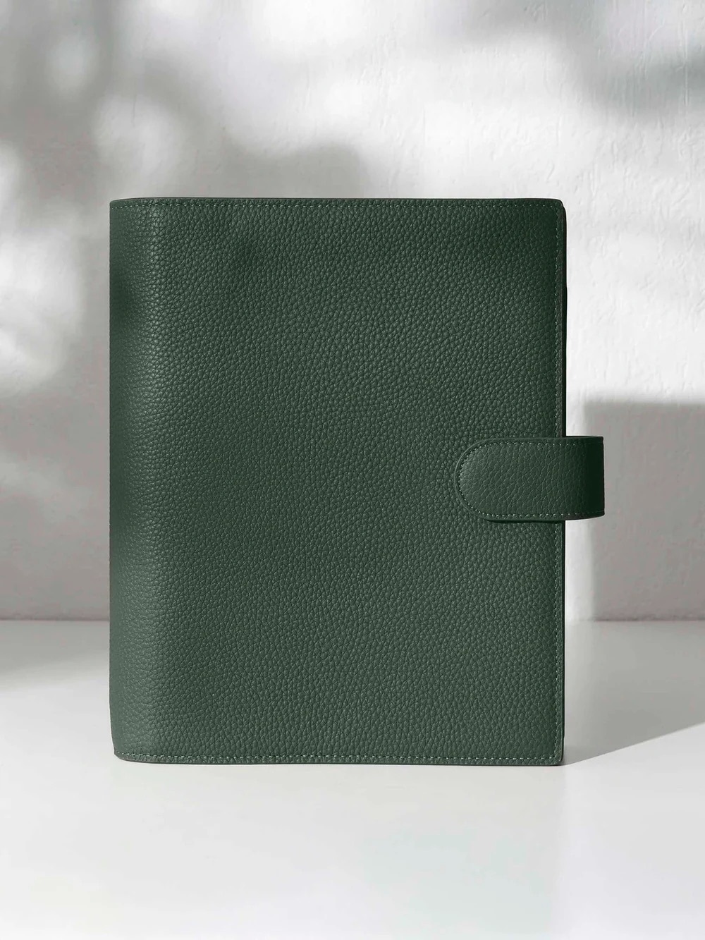 A5 Cloth and Paper Foundations Six Ring Leather Agenda Cover